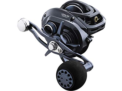 Daiwa Lexa 400 HD Mulinello Da Pesca Baitcasting – 6 Cuscinetti, Trasmissione Acciaio Inox, Blu