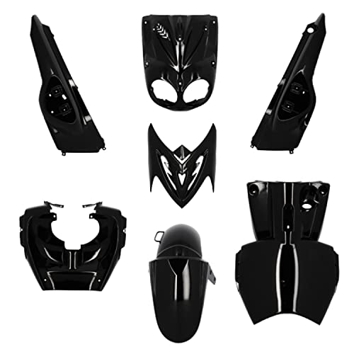 Kit carrosserie Tun'R noir peint pour MBK Stunt et Yamaha Slider Naked après 2005