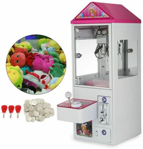 Mini Claw Crane Machine Candy Toy Grabber Catcher Carnival Charge Play Mall