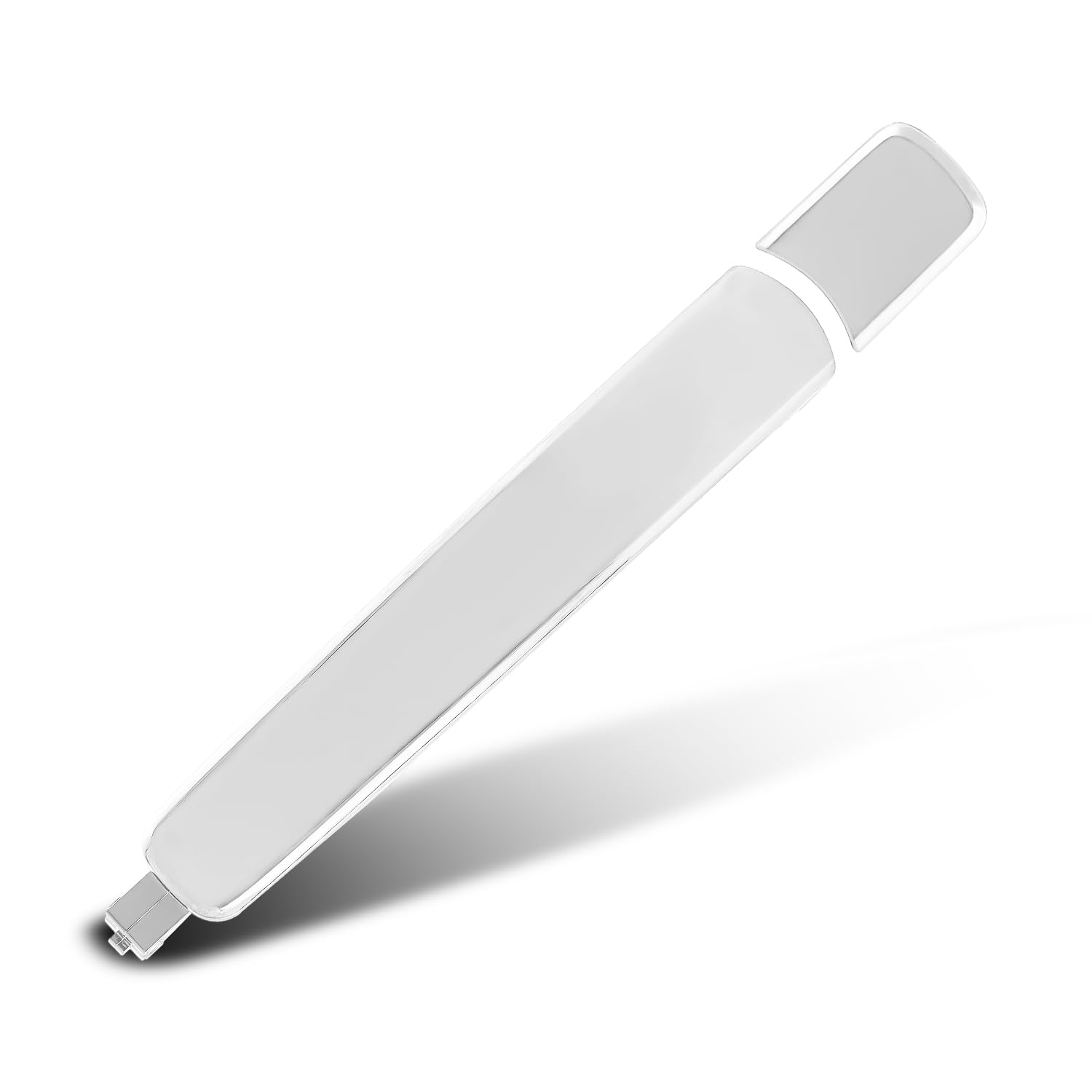 Deal Chrome Exterior Door Handle, Rear Left/Right or Front Passenger Side, Compatible with 03-08 FX35/FX45 08-13 Rogue 14-15 Rogue Select 03-07 Murano Without Keyless Entry, Replaces# ‎80640-JM10D