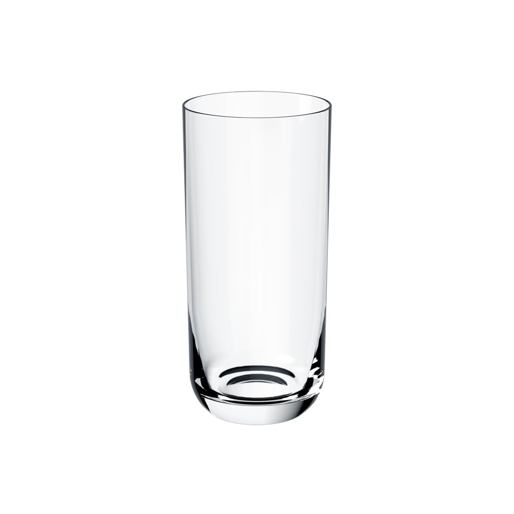 Villeroy & Boch Transparent La Divina Long Drink Glass Set, 440 Ml, 4 Pieces, Crystal Glass, Clear