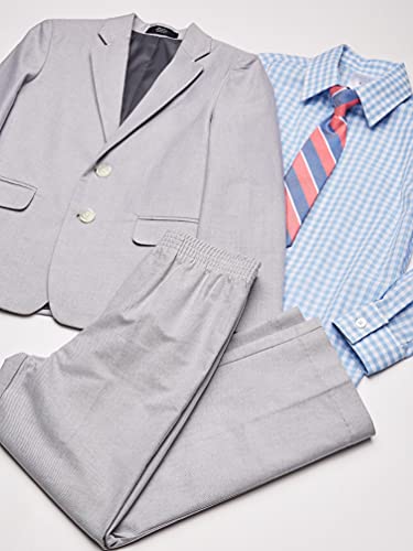 Image of Nautica Boys' Suit Set with Jacket, Pant, Shirt and Tie