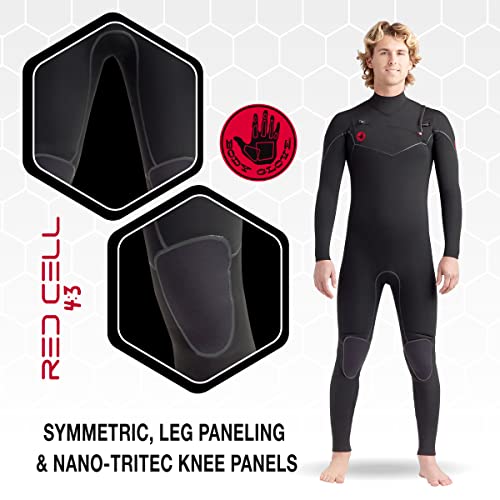Body Glove Men's Red Cell 4/3Mm Chest-Zip Full Wetsuit #TOP5