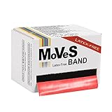 MoVeS Band LATEX-FREE mittel 5.5 m Resistance Exercise Band mit Snap Stop