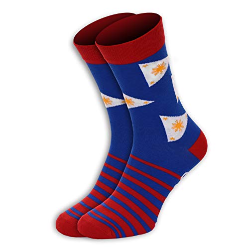 Euroscarves Chaussettes sur le thème de la ville, Philippines, Large