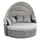 Sonneninsel Greemotion Bali – Lounge-Insel aus Polyrattan