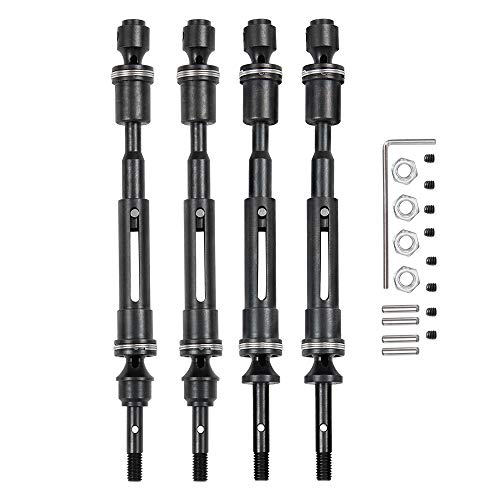 Front & Rear Drive Shaft 115-139mm for RC Slash 4X4 Rustler VXL Stampede - Thumbnail 2