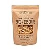 Crafted by Humans Loved by Dogs Portland Pet Food Company Grain-Free & Gluten-Free Biscuit Dog Treats (1-Pack 5 oz…