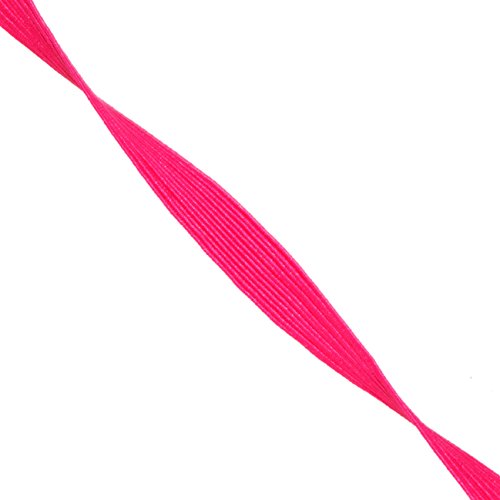 Mandala Crafts Flat Elastic Band, Braided Stretch Strap Cord Roll For Sewing And Crafting; 1/2 Inch 12Mm 20 Yards Hot Pink #TOP2