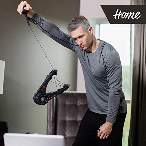 OYO Personal Gym Basic - Full Body Portable Gym Equipment Set for Exercise at Home, Office or Travel - SpiraFlex Strength Training Fitness Technology - NASA Technology