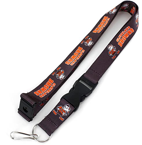 aminco NFL Cleveland Browns Throwback Lanyard