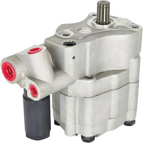 Image of XYZIL Hydraulic Pump 1686766M91 1686765M91 Compatible with Massey Ferguson 135 150 165 175 180 1080 1085 230 235 245 253 255 265 270 275 282 283 285 360 362