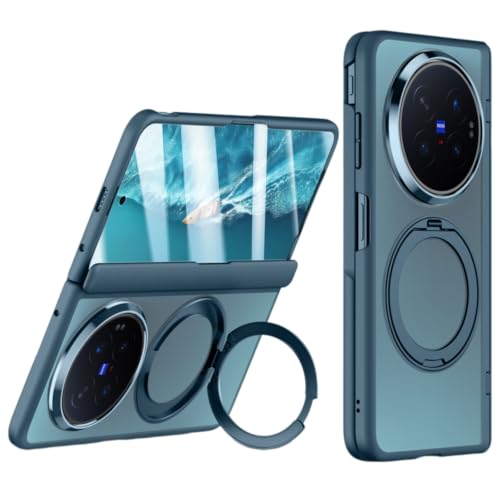 Coque Vivo X Fold6 bleu avec film écran et charge sans fil