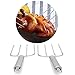 KAYCROWN Stainless Steel Turkey & Roast Lifters, Set of 2 - Turkey and Poultry Lifters Roaster Poultry Forks Great for Thanksgiving, Transfer Turkey or Ham Easily