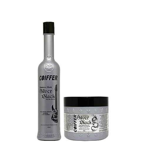 KIT CLIENTE SILVER BLACK COIFFER(2 UNIDADES), TB, COIFFER