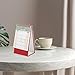 NUOBESTY Minimalist Desk Calendar Compact Freestanding Calendar for Office and Home Elegant Month Planner Thick Stylish Decoration for Management and Productivity