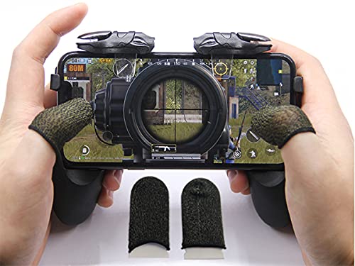 Luva De Dedo Gamer Semi Pró Pra Jogos Mobile Pubg Free Fire Competitivo