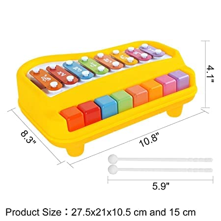 Toy Imagine Xylophone Musical Toys for Kids (8 Scale) - Image 4