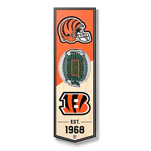 Image of YouTheFan NFL 3D Stadium Banner - 6x19