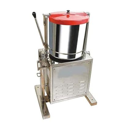 Maruthi 5L Stainless Steel Multi Purpose Tilting Wet Grinder for Kitchen | Restaurant | Hotel | Catering | ( Commercial use only),Silver