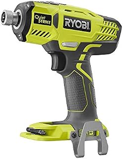 Ryobi P290 One+ 18V 1/4" Cordless Quiet Strike 3,200 RPM Impact Driver