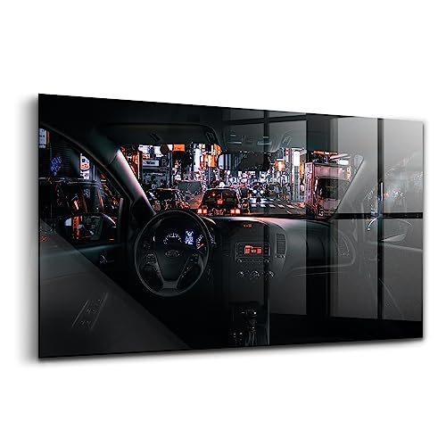 Verre d'art pour l'intérieur Wallfluent décoration Tokyo luxe 120x60