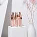 Healeved Mini Lotion Bottle Set of 3 Refillable 5Ml Travel Pump Dispensers for Skincare Creams Lotions and Serums Portable Cosmetic Liquid Containers
