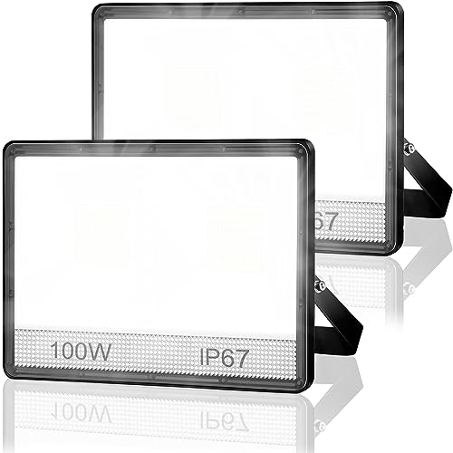 Projecteur LED exterieur 100W IP67 pour remplacer un eclairage defaillant de jardin
