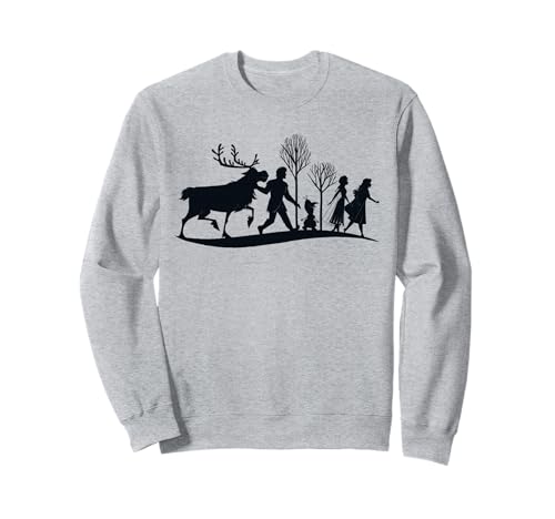 Sweatshirt Anna Elsa La Reine des Neiges Disney idée cadeau anniversaire enfant