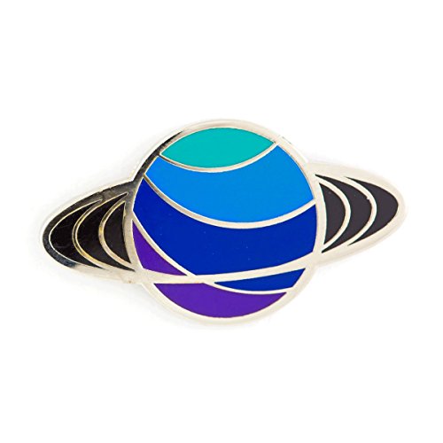These Are Things Saturn Enamel Pin