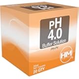 HM Digital pH 4.0 Buffer Solution - 20 Packets of 20 ml
