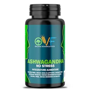 OVF Ashwagandha di Alta Qualità (60 Capsule) – 500 mg di Withania Somnifera e 100 mg di Fosfatidilserina – Favorisce il Benessere Mentale – Promuove Concentrazione, Sonno e Coordinazione muscolare