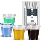 PATCHKE Disposable Plastic 3 Oz shot Cups Good for Condiments, Jello Shots, Tasting, Sauce, Dipping,