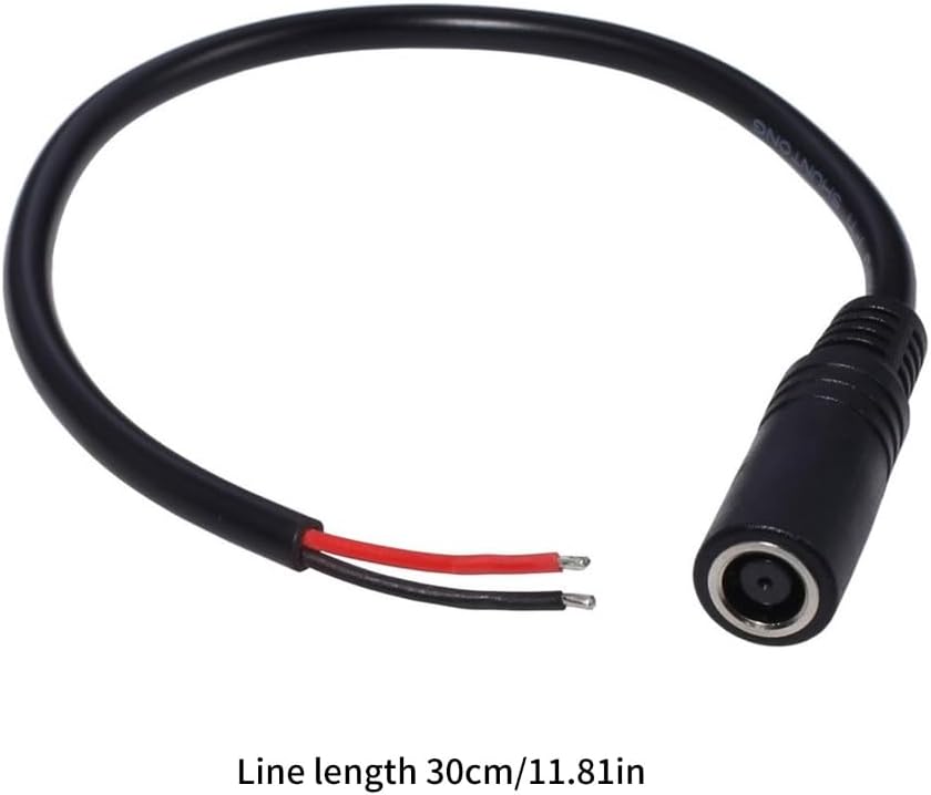 DC7.4x5.0mm Female to 2Pin Power Cord for Notebook Power Supply