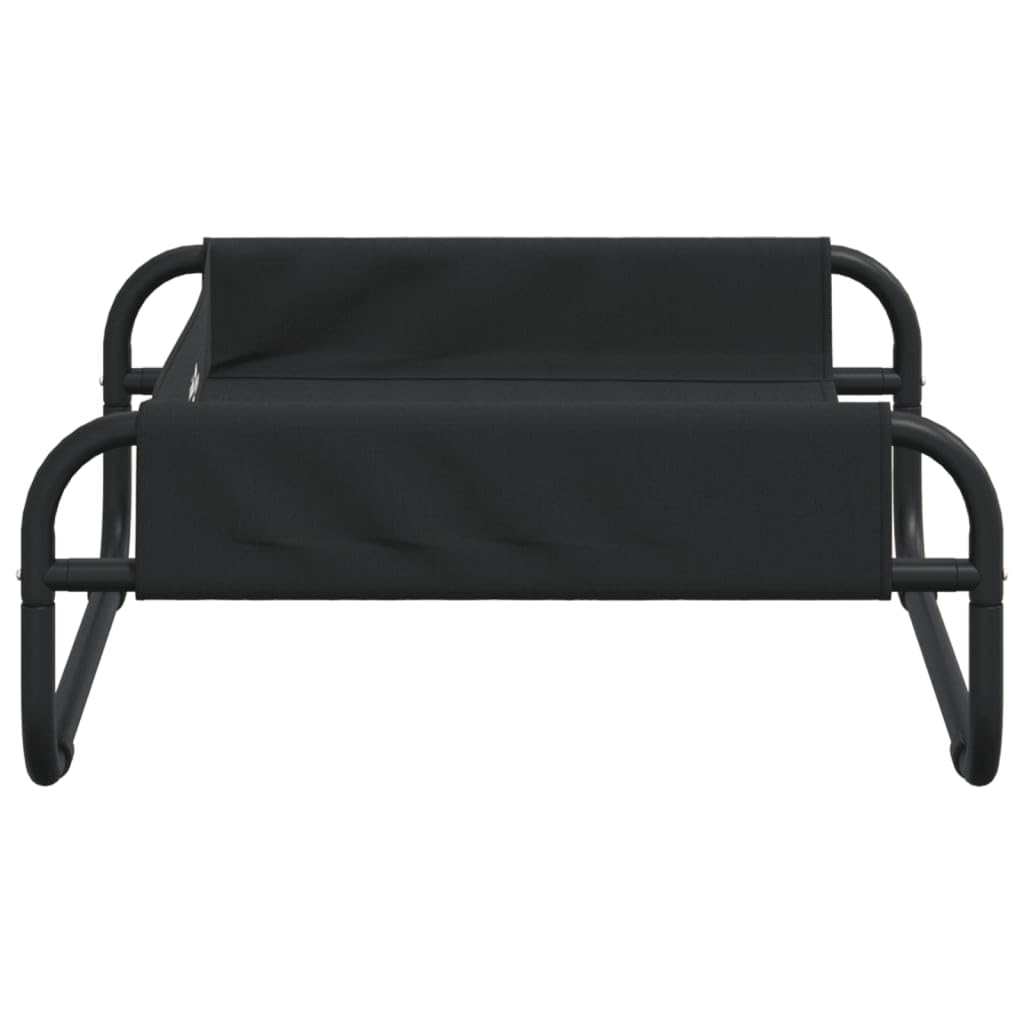 Cuccia rialzata per cani, in tessuto Oxford con telaio in acciaio verniciato a polvere, 57 x 57 x 24 cm, antiscivolo, per cuccioli, cani anziani, in soggiorno, camera da letto e all'aperto