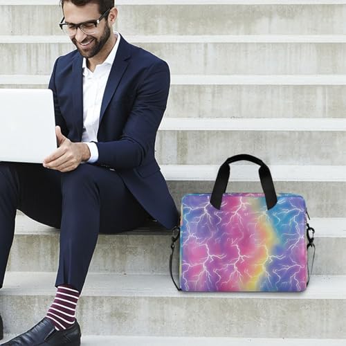 Maletín portátil para laptop con asa y correa 15.6 pulgadas miniatura 3