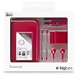Bigben Interactive bb293067 Pack Essential Red, Zubehörset für Nintendo 3DS