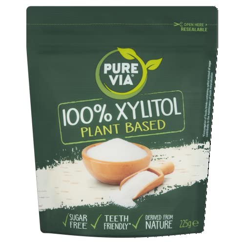 PURE VIA 100 XYLITOL 225G Tastyfactory