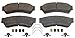 Wagner ThermoQuiet QC1164 Ceramic Disc Pad Set With Installation Hardware, Front