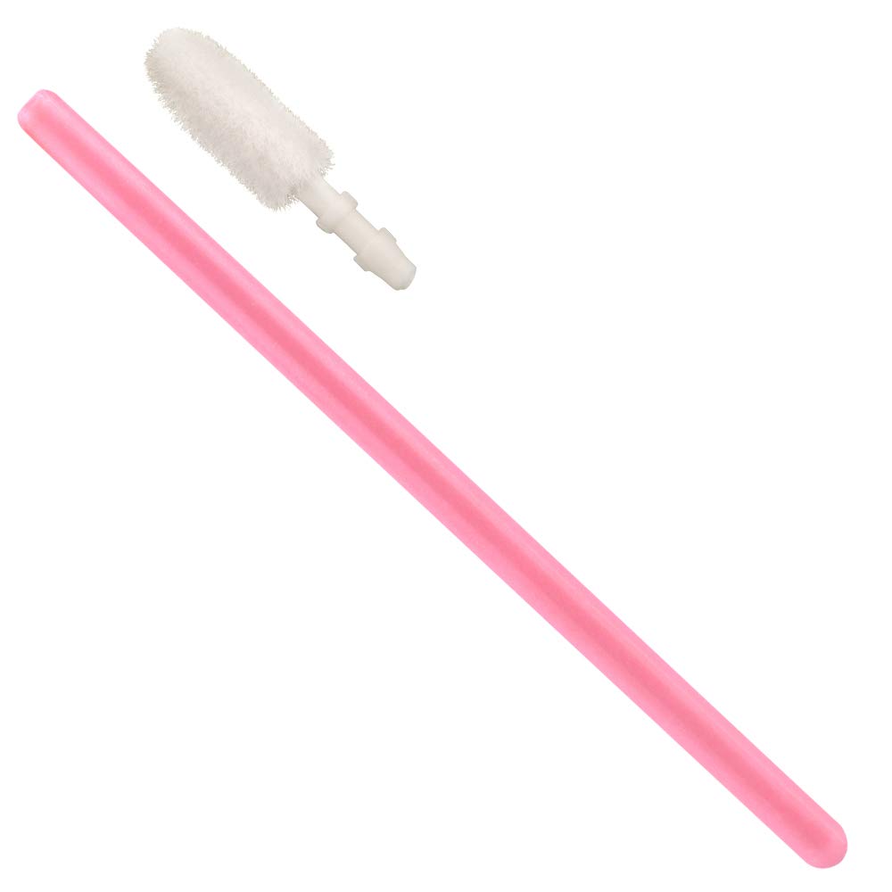 G2PLUS 100PCS Monouso Lip Gloss Pennelli Labbra Microbrush Rosa Lip Brush Applicatore Labbra Lip Gloss Applicatore Makeup Tool