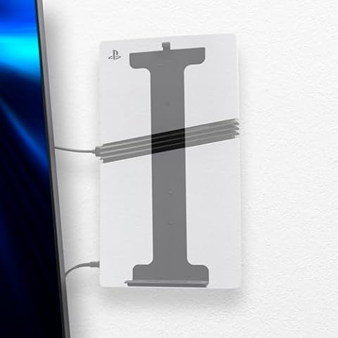 HIDEit Mounts for PS5 Pro and The Original PS5! - Patented Wall Mount Kit for PlayStation 5 - Keeps Your Console Cool - American Company - Quality Steel Mount for PS5 and PS5 Pro (Not PS5 Slim) Cover