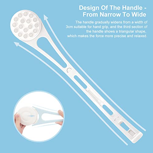 Luckits 3 IN 1 spalma crema schiena, spazzola