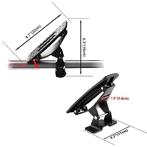 image for Onefeng Sports 135LB Kayak Saddle, Aluminum Rustless Kayak Roof Rack w