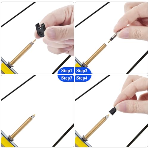 image for Kukaiao 26 Pieces Presta Valve Core Repair Kit，Tubeless Valve&Presta
