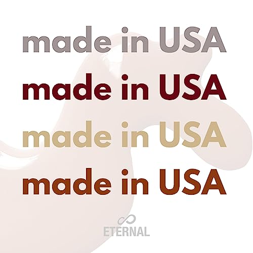 Eternal Nail Polish Set for Women (SIGNORINI) - Nail Polish Set for Girls - Long Lasting & Quick Dry Non Toxic Nail Polish Kit for Home DIY Manicure & Pedicure - Made in USA, 13.5mL (Set of 4)