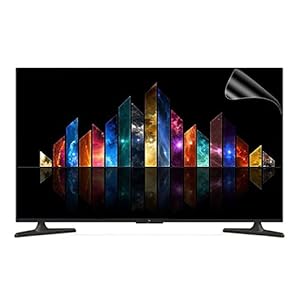 XRRX 43/47/50/55/58/65 Inch LCD TV Screen Protector Anti Glare Out Blue Light Film, Matte PET No Bubble Anti-Scratch Injury TV LED Filter for TCL/Samsung/Toshiba/Sony/LG... / 58in 1269x721mm