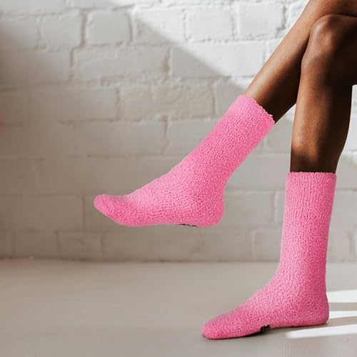 Jeasona Fluffy Socks Cupcake-Packaged Warm Bed Socks Birthday Gifts for Girls