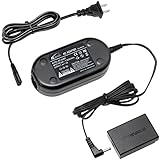 Glorich ACK-E17 AC Power Adapter DR-E17 DC Coupler Dummy Battery Power Supply Kit for Canon EOS M3, M5, M6, M6 Mark II Mirrorless Digital Cameras