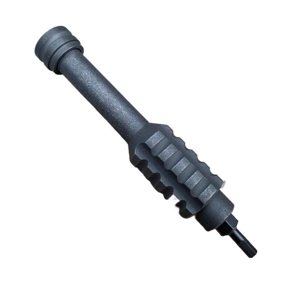 Śrubokręt ze stopu EDC PEI przenośny gadżet sprzęt do jazdy na świeżym powietrzu kemping wielofunkcyjny sprzęt narzędzia EDC (tytan B 6 mm)