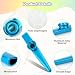Imagen de 14 Piezas Kazoo Pitos de Carnaval Kazoos Metal Aleación de Aluminio en 7 Colores Kasu Instrumentos Musicales con 24 Kazoo Membranas de Flauta para Niños Fiesta Favors Regalos Música Principiantes